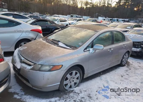 2008 Honda Civic Lx из США, поврежденный, VIN 2HGFA16548H522784